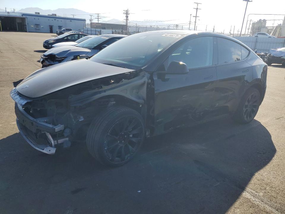 2022 Tesla Model Y მანქანა იყიდება აუქციონზე, vin: 7SAYGDEEXNF318150, აუქციონის ნომერი: 48768376