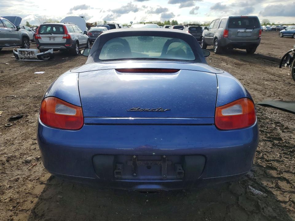 1999 Porsche Boxster მანქანა იყიდება აუქციონზე, vin: WP0CA2986XU626220, აუქციონის ნომერი: 51308126