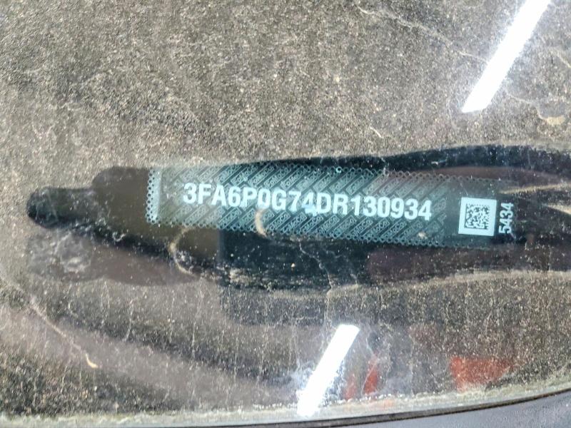 2013 Ford Fusion მანქანა იყიდება აუქციონზე, vin: 3FA6P0G74DR130934, აუქციონის ნომერი: 50895966