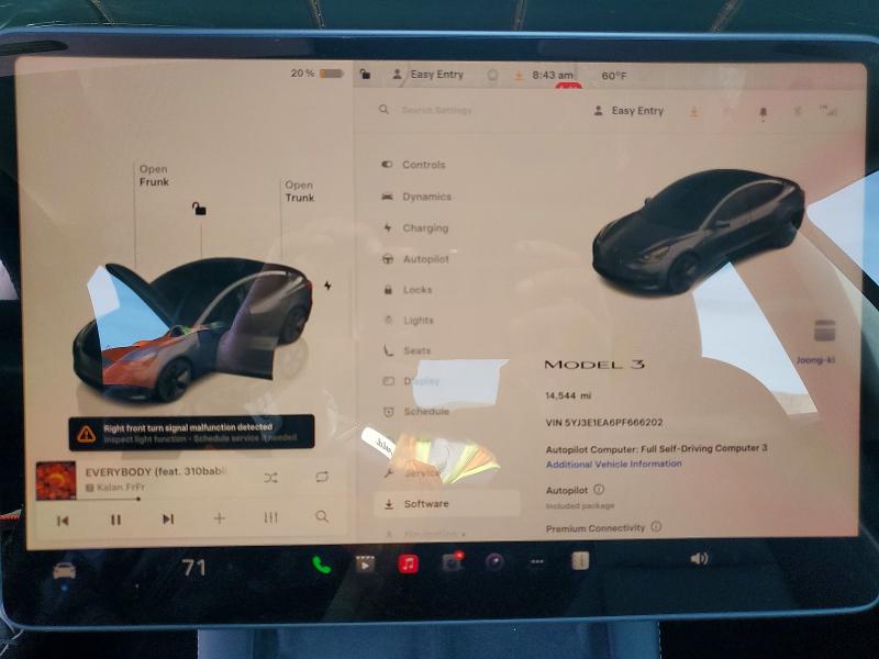Aukcja sprzedaży 2023 Tesla Model 3, vin: 5YJ3E1EA6PF666202, numer aukcji: 47836726