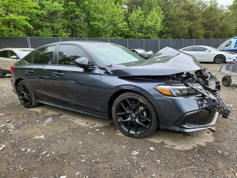 2024 Honda Civic მანქანა იყიდება აუქციონზე, vin: 2HGFE2F57RH555855, აუქციონის ნომერი: 51260256