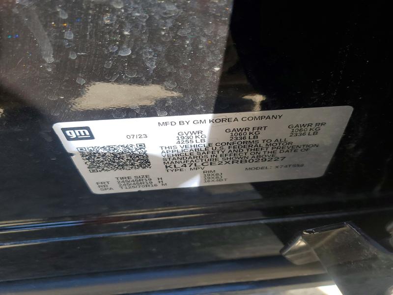 Aukcja sprzedaży 2024 Buick Envista, vin: KL47LCE2XRB029227, numer aukcji: 50642096