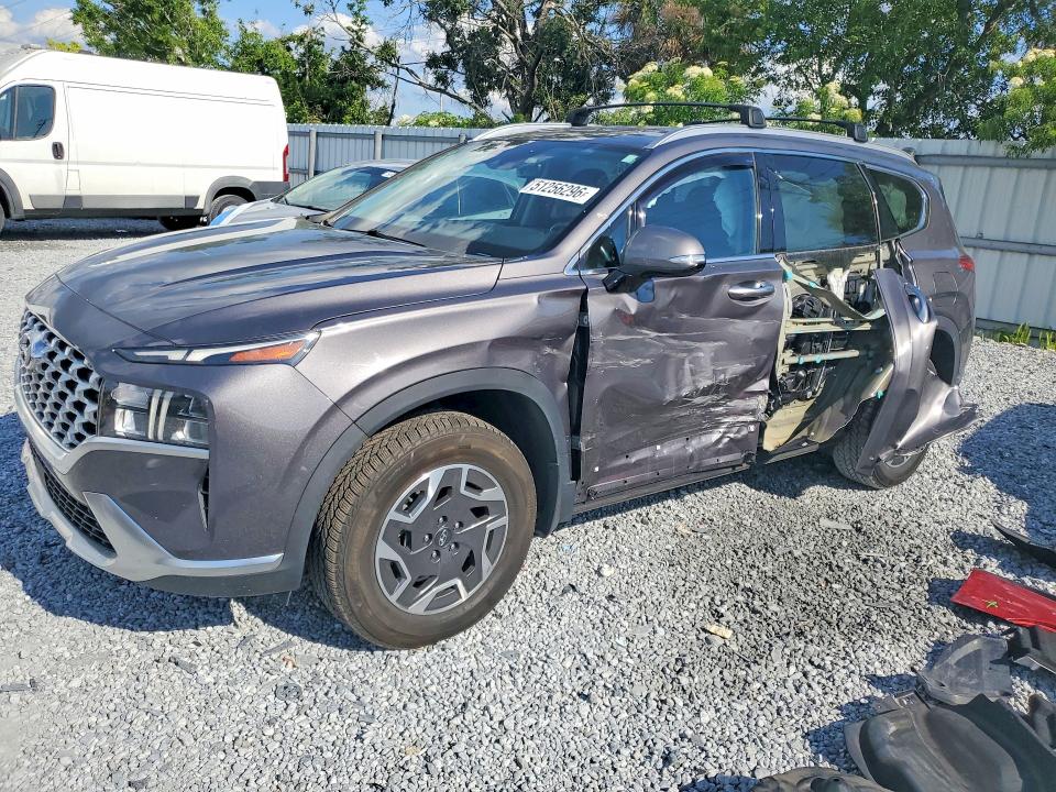 2021 Hyundai Santa Fe მანქანა იყიდება აუქციონზე, vin: KM8S2DA12MU006166, აუქციონის ნომერი: 51256296