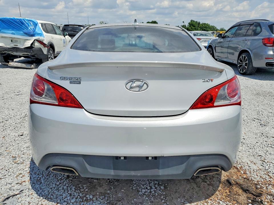 2011 Hyundai Genesis Coupe მანქანა იყიდება აუქციონზე, vin: KMHHT6KD4BU044698, აუქციონის ნომერი: 51454876