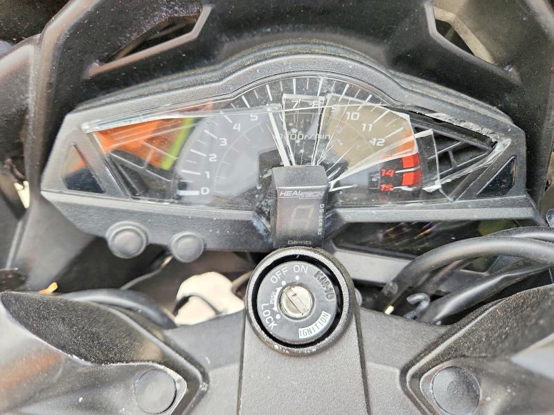 2015 Kawasaki Ninja 300 Abs მანქანა იყიდება აუქციონზე, vin: JKAEX8B12FDA19587, აუქციონის ნომერი: 49585696