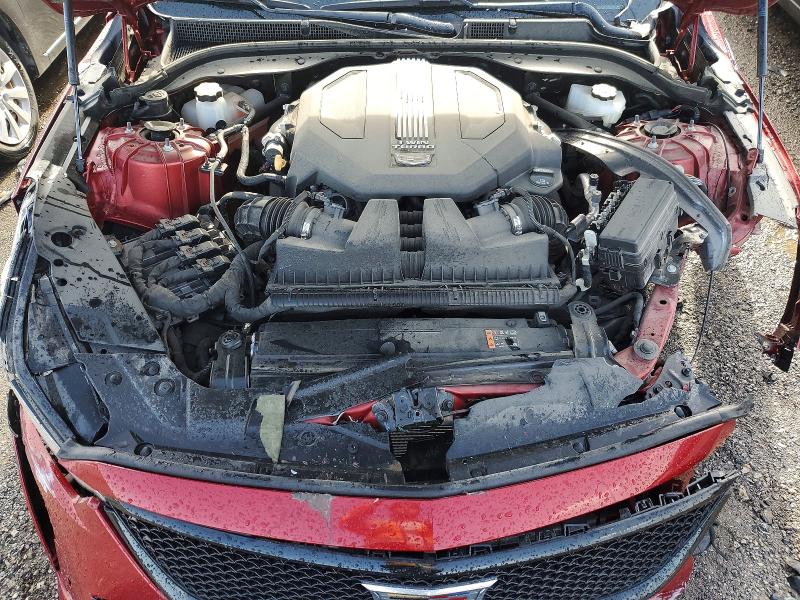 2022 Cadillac Ct5-v მანქანა იყიდება აუქციონზე, vin: 1G6DR5RW9N0118568, აუქციონის ნომერი: 50168006