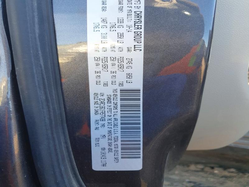 Продаж на аукціоні авто 2015 Chrysler Town & Country, vin: 2C4RC1BG1FR577438, номер лоту: 49674776