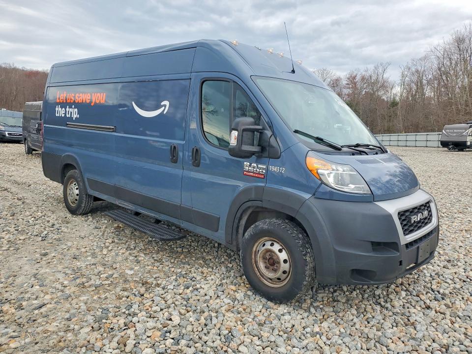 2020 Ram Promaster 3500 მანქანა იყიდება აუქციონზე, vin: 3C6URVJG4LE142208, აუქციონის ნომერი: 74867985
