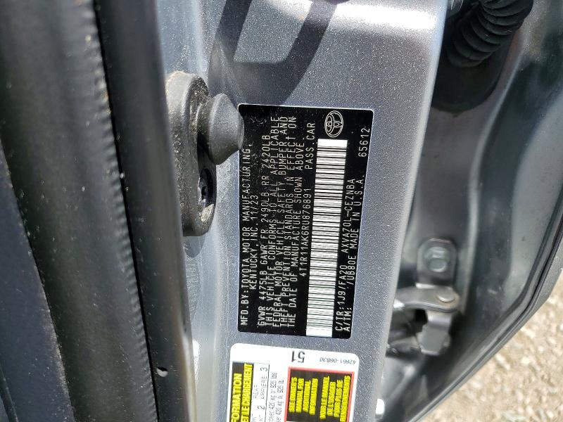 Продажа на аукционе авто 2024 Toyota Camry, vin: 4T1R11AK6RU876891, номер лота: 51358416