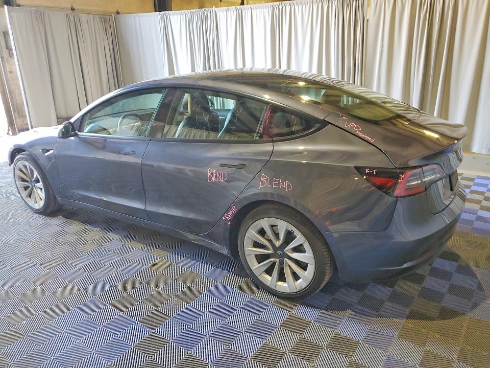 49469366 :رقم المزاد ، 5YJ3E1EA9NF304541 vin ، 2022 Tesla Model 3 مزاد بيع
