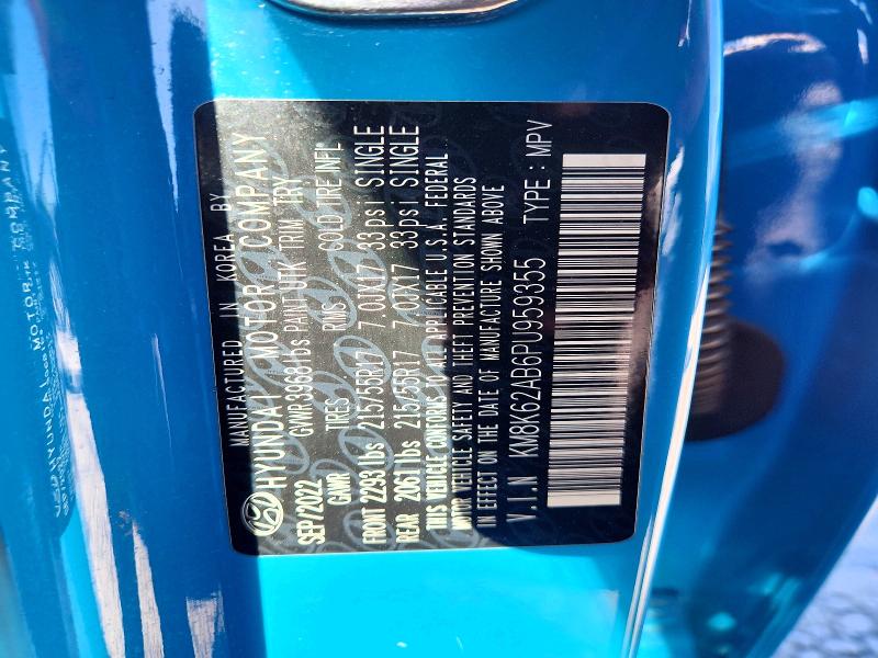 Продажа на аукционе авто 2023 Hyundai Kona, vin: KM8K62AB6PU959355, номер лота: 48979146