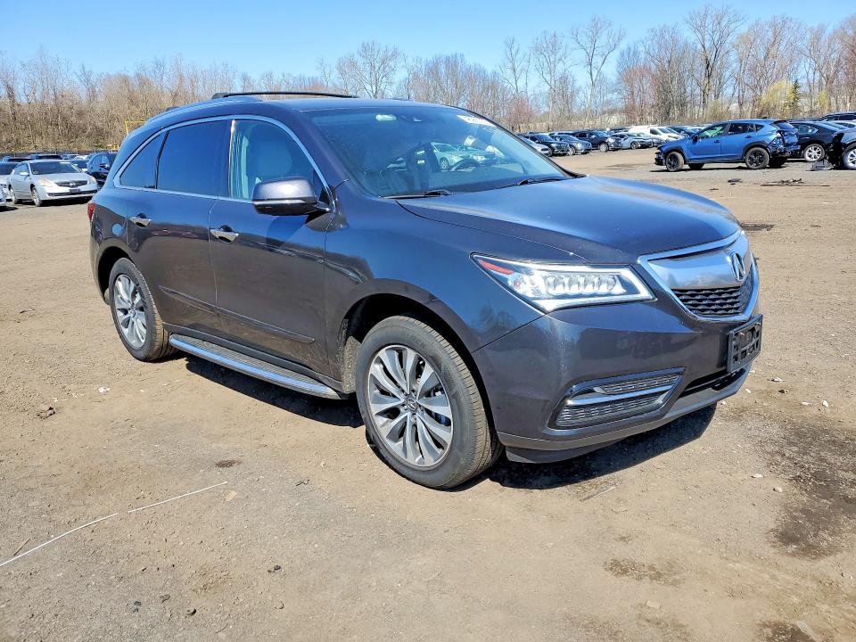 Продажа на аукционе авто 2016 Acura Mdx, vin: 5FRYD4H45GB015710, номер лота: 48965756