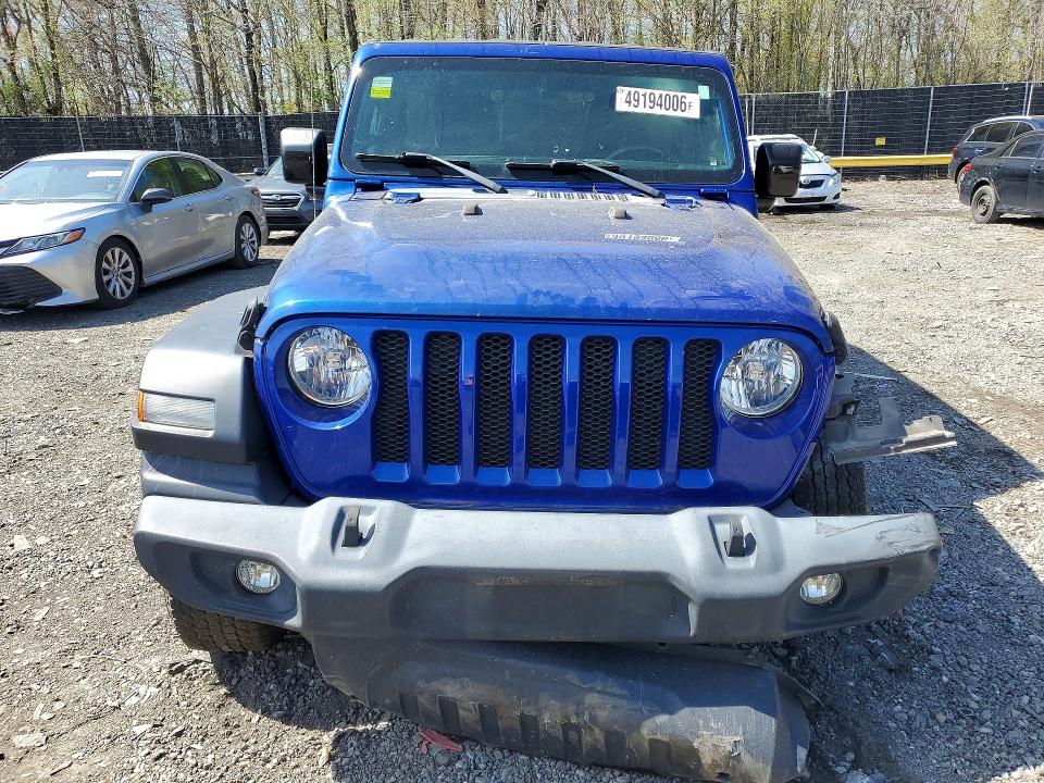 2019 Jeep Wrangler Unlimited მანქანა იყიდება აუქციონზე, vin: 1C4HJXDN7KW592138, აუქციონის ნომერი: 49194006