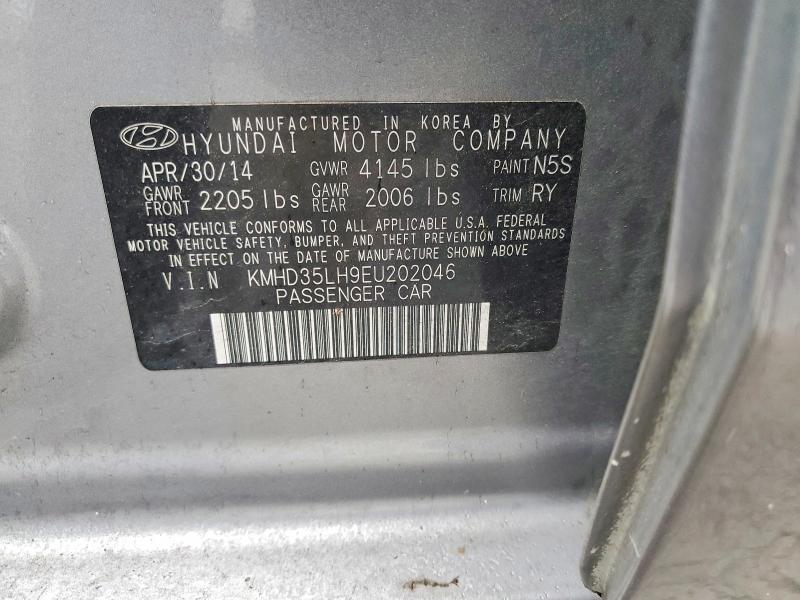 Продаж на аукціоні авто 2014 Hyundai Elantra Gt, vin: KMHD35LH9EU202046, номер лоту: 49622616