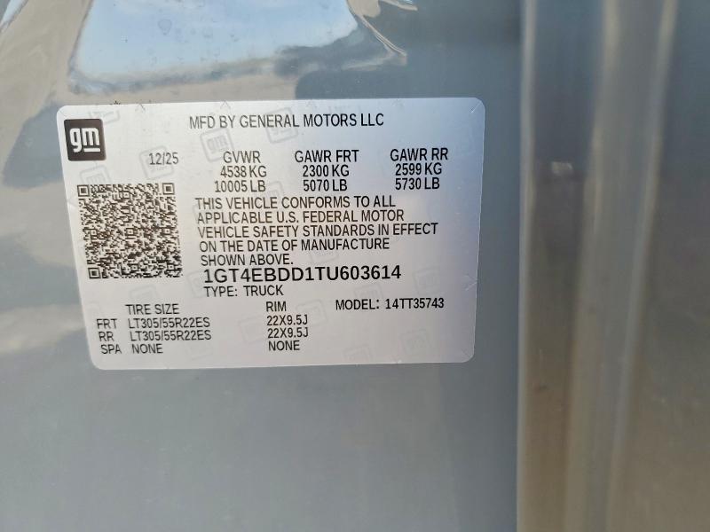 Продажа на аукционе авто 2026 Gmc Hummer Pickup, vin: 1GT4EBDD1TU603614, номер лота: 50321906