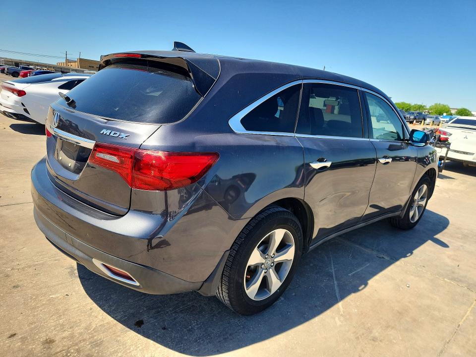 2016 Acura Mdx მანქანა იყიდება აუქციონზე, vin: 5FRYD3H25GB017725, აუქციონის ნომერი: 48692336