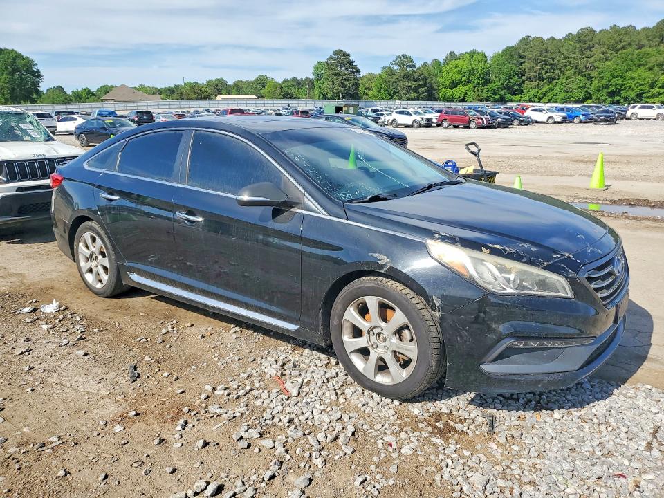 2017 Hyundai Sonata მანქანა იყიდება აუქციონზე, vin: 5NPE34AF8HH591507, აუქციონის ნომერი: 50551866