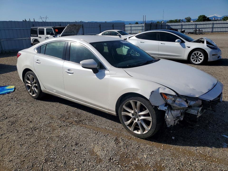 2016 Mazda 6 მანქანა იყიდება აუქციონზე, vin: JM1GJ1V56G1418122, აუქციონის ნომერი: 51030706