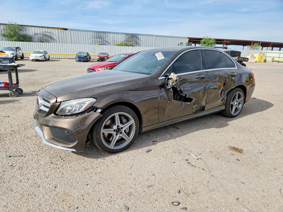 Auction sale of the 2015 Mercedes-benz C, vin: 55SWF6GB8FU042265, lot number: 49410576