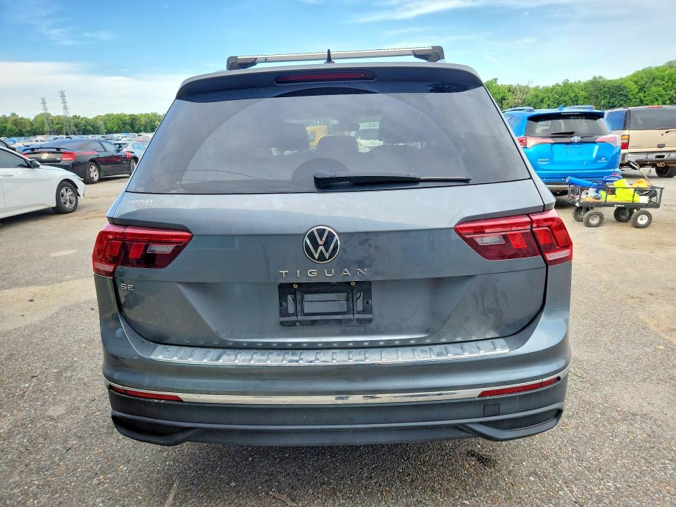 2022 Volkswagen Tiguan მანქანა იყიდება აუქციონზე, vin: 3VV3B7AX7NM134649, აუქციონის ნომერი: 51507486