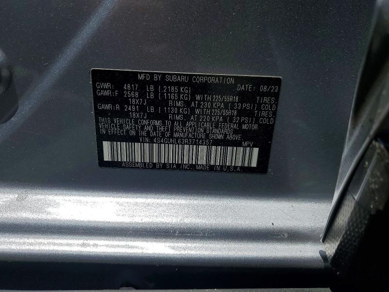 Продаж на аукціоні авто 2024 Subaru Crosstrek, vin: 4S4GUHL63R3714357, номер лоту: 51907566