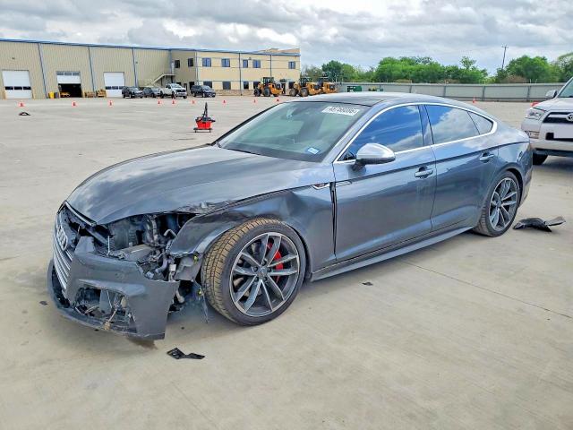 48768086 :رقم المزاد ، WAUC4CF55JA038614 vin ، 2018 Audi S5 مزاد بيع