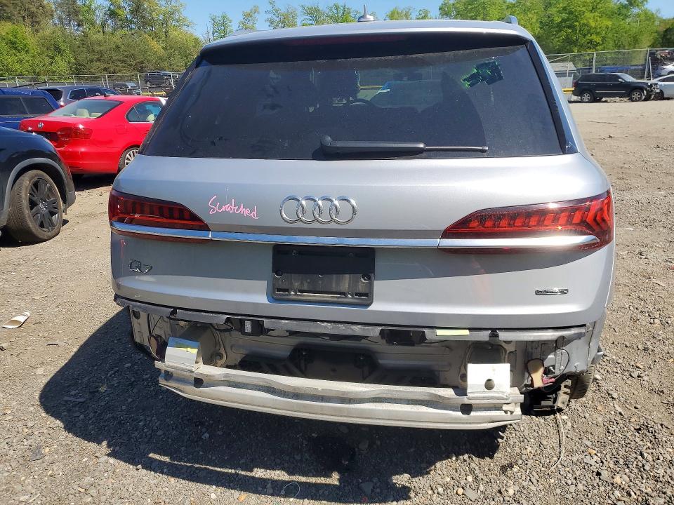 2021 Audi Q7 მანქანა იყიდება აუქციონზე, vin: WA1LJAF78MD036158, აუქციონის ნომერი: 50802666