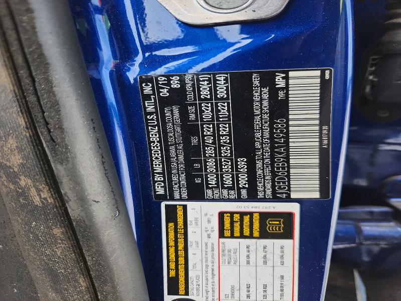 Aukcja sprzedaży 2019 Mercedes-benz Gle Coupe, vin: 4JGED6EB9KA149586, numer aukcji: 51945906