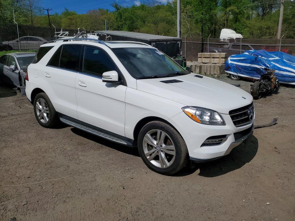 Продажа на аукционе авто 2015 Mercedes-benz Ml, vin: 4JGDA0EB4FA498548, номер лота: 50164776