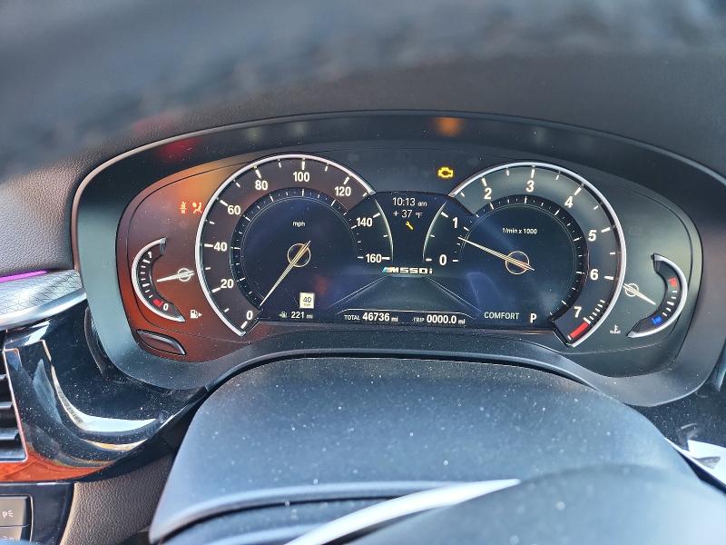 49051316 :رقم المزاد ، WBAJB9C50JB286865 vin ، 2018 Bmw M550xi مزاد بيع