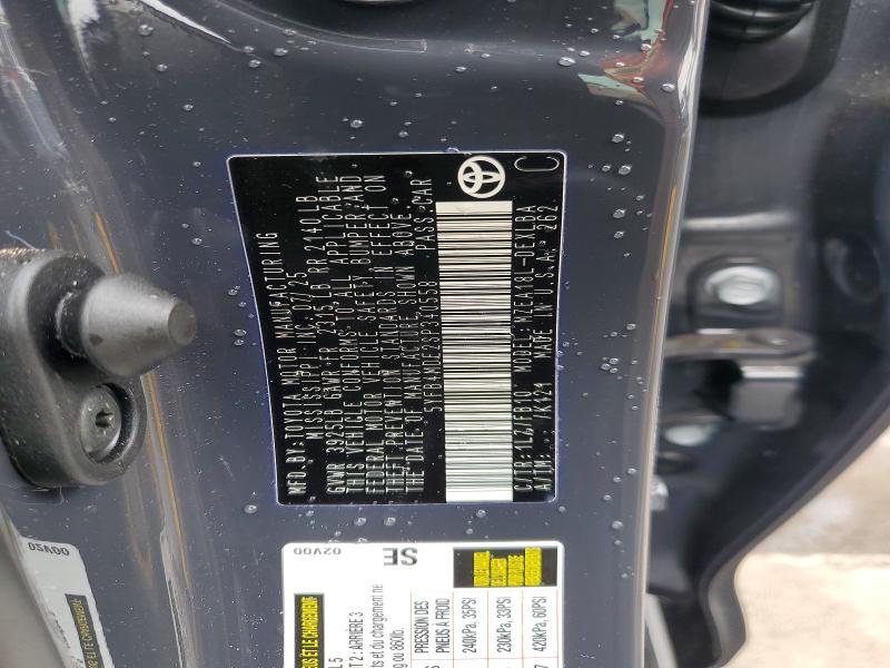 Aukcja sprzedaży 2025 Toyota Corolla, vin: 5YFB4MDE2SP340558, numer aukcji: 48080646