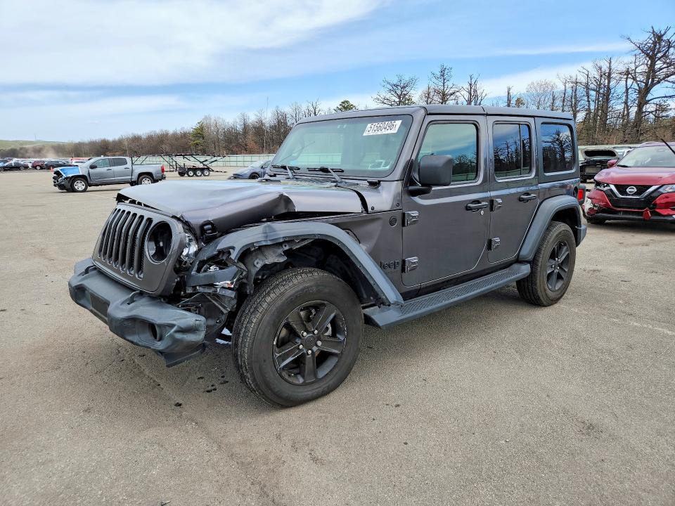 Продажа на аукционе авто 2021 Jeep Wrangler Unlimited, vin: 1C4HJXDN3MW844020, номер лота: 51560496