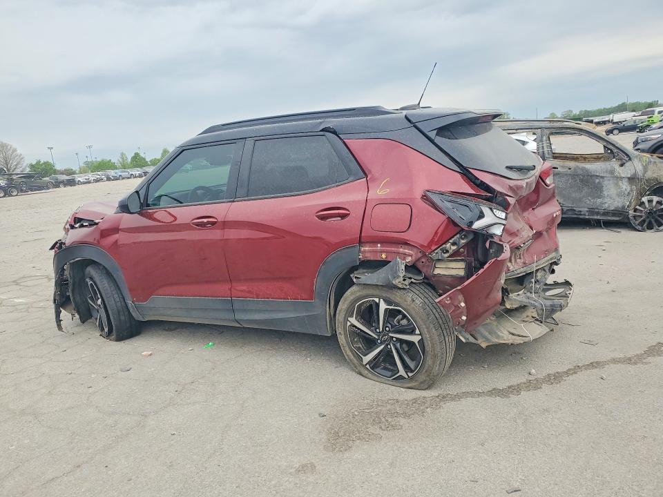 2022 Chevrolet Trailblazer მანქანა იყიდება აუქციონზე, vin: KL79MTSL5NB137433, აუქციონის ნომერი: 50106666
