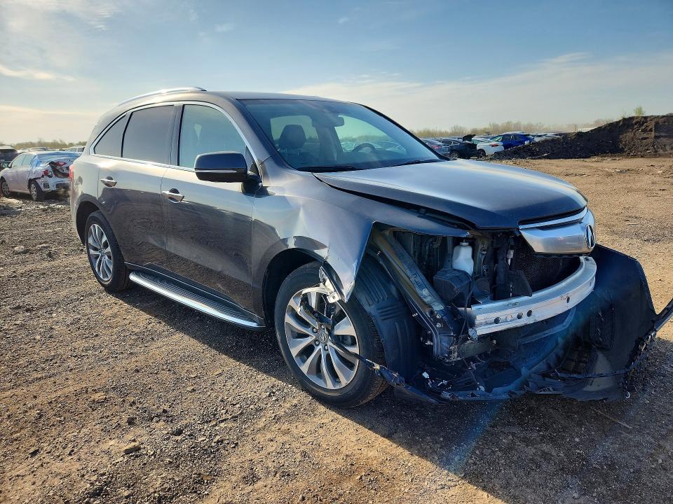 Продажа на аукционе авто 2014 Acura Mdx, vin: 5FRYD4H4XEB042382, номер лота: 50576856