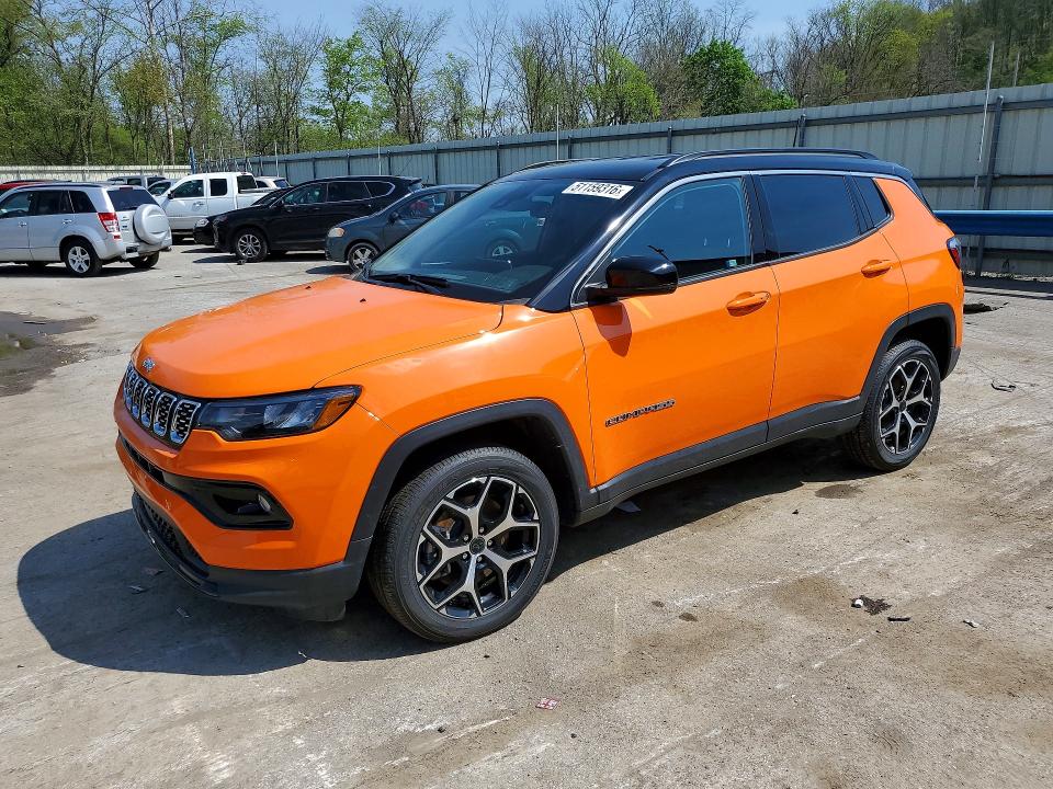 2026 Jeep Compass მანქანა იყიდება აუქციონზე, vin: 3C4NJDCN5TT174008, აუქციონის ნომერი: 51159316