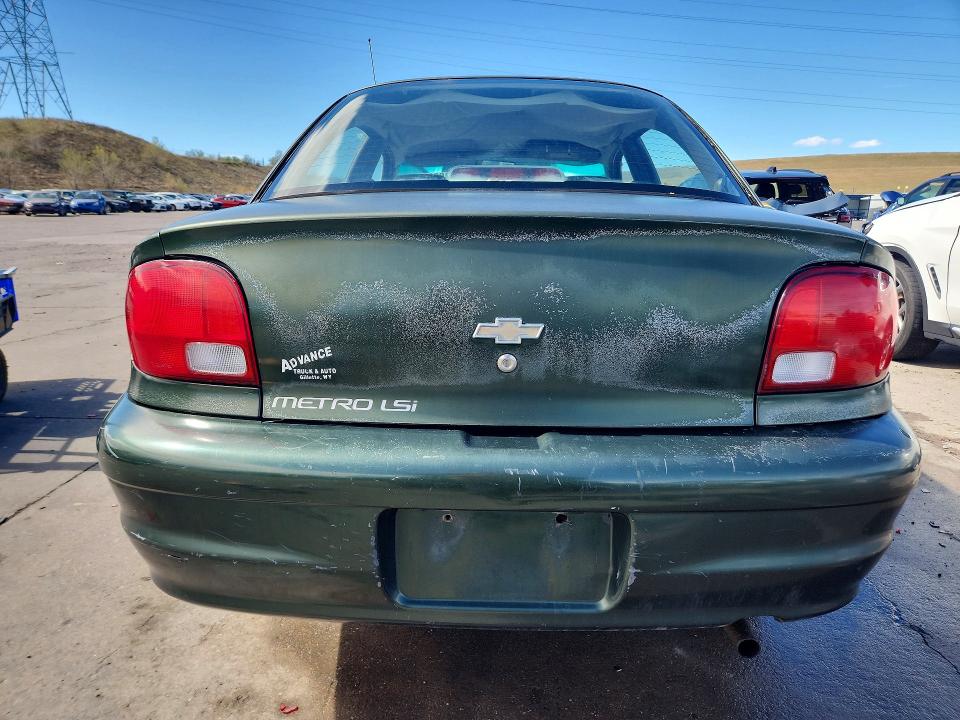 Aukcja sprzedaży 1999 Chevrolet Metro, vin: 2C1MR5226X6720615, numer aukcji: 48998696