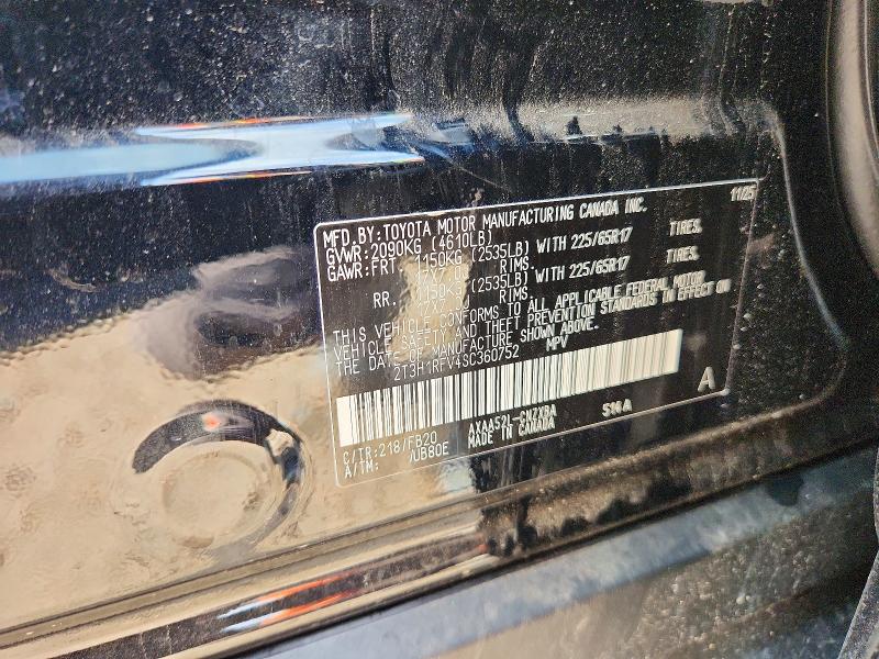 Aukcja sprzedaży 2025 Toyota Rav4, vin: 2T3H1RFV4SC360752, numer aukcji: 50692966