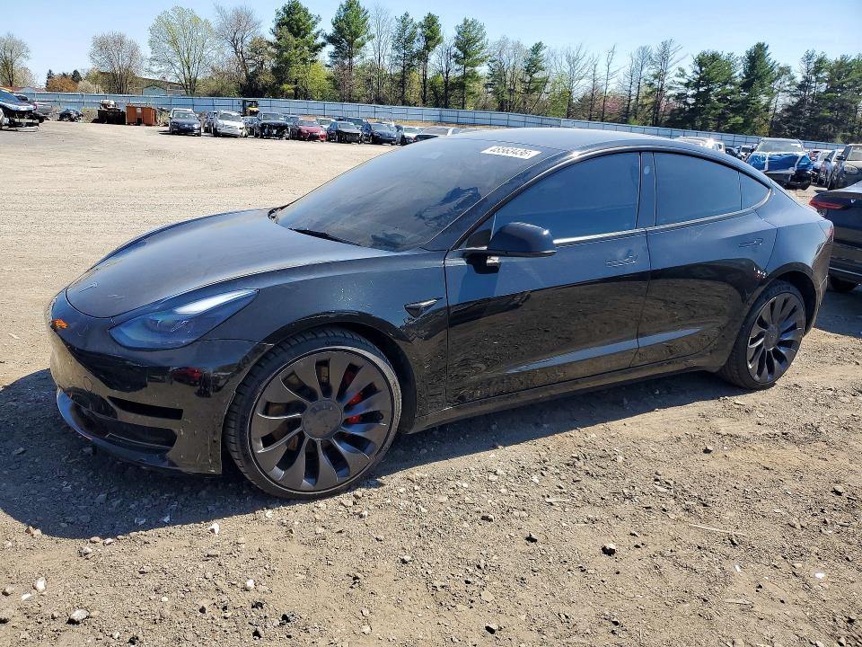 2023 Tesla Model 3 მანქანა იყიდება აუქციონზე, vin: 5YJ3E1EC8PF701565, აუქციონის ნომერი: 48563436