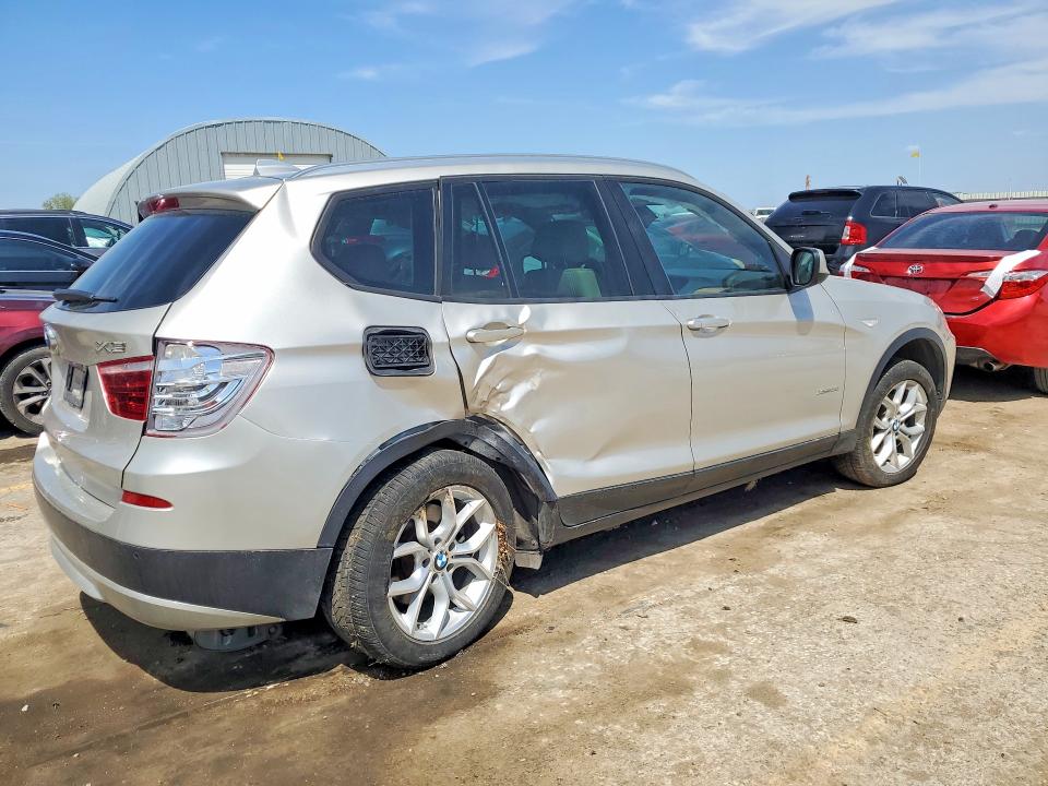 2013 Bmw X3 მანქანა იყიდება აუქციონზე, vin: 5UXWX9C56D0A29947, აუქციონის ნომერი: 49124206