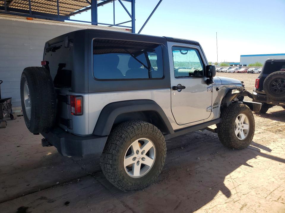 Продаж на аукціоні авто 2015 Jeep Wrangler, vin: 1C4AJWAG4FL581543, номер лоту: 50000646