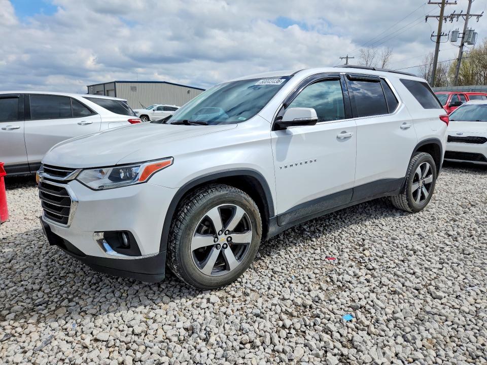 50043436 :رقم المزاد ، 1GNEVHKW4KJ231530 vin ، 2019 Chevrolet Traverse مزاد بيع