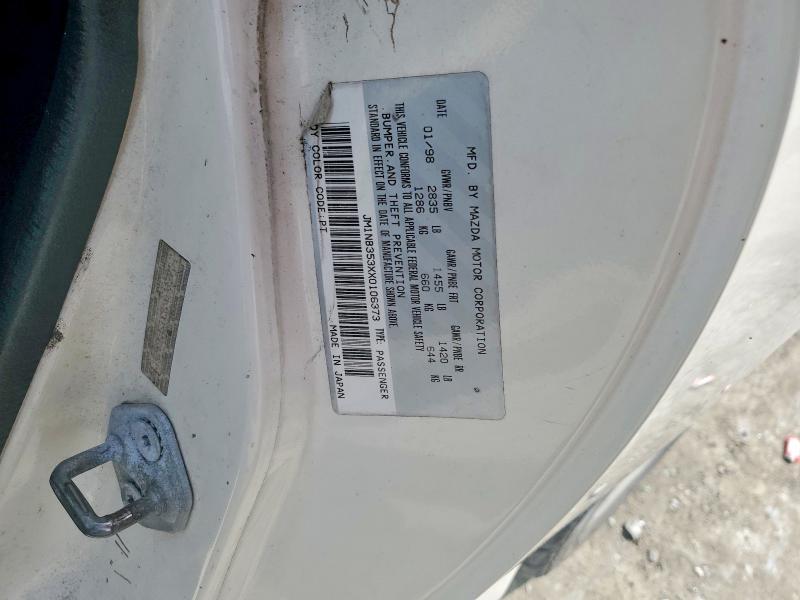 Продаж на аукціоні авто 1999 Mazda Mx-5 Miata, vin: JM1NB353XX0106373, номер лоту: 49394726