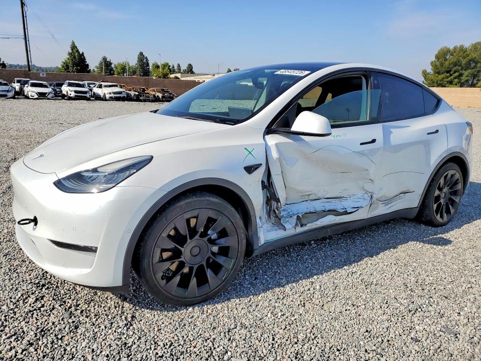 2022 Tesla Model Y მანქანა იყიდება აუქციონზე, vin: 7SAYGAEEXNF404184, აუქციონის ნომერი: 48545726
