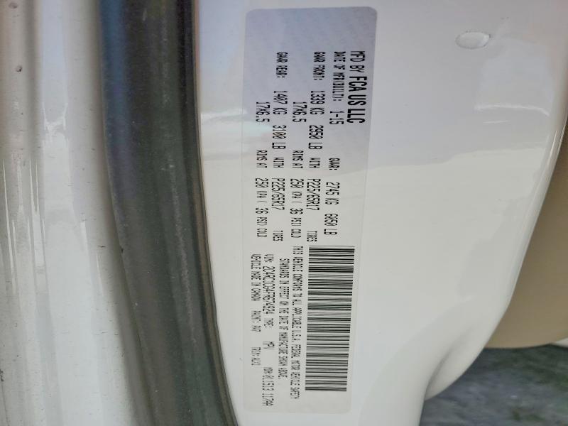 50496946 :رقم المزاد ، 2C4RC1CG4FR674924 vin ، 2015 Chrysler Town&count مزاد بيع