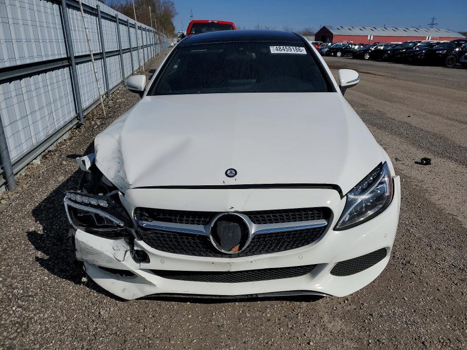 48459186 :رقم المزاد ، WDDWJ4KB8HF542846 vin ، 2017 Mercedes Benz C مزاد بيع