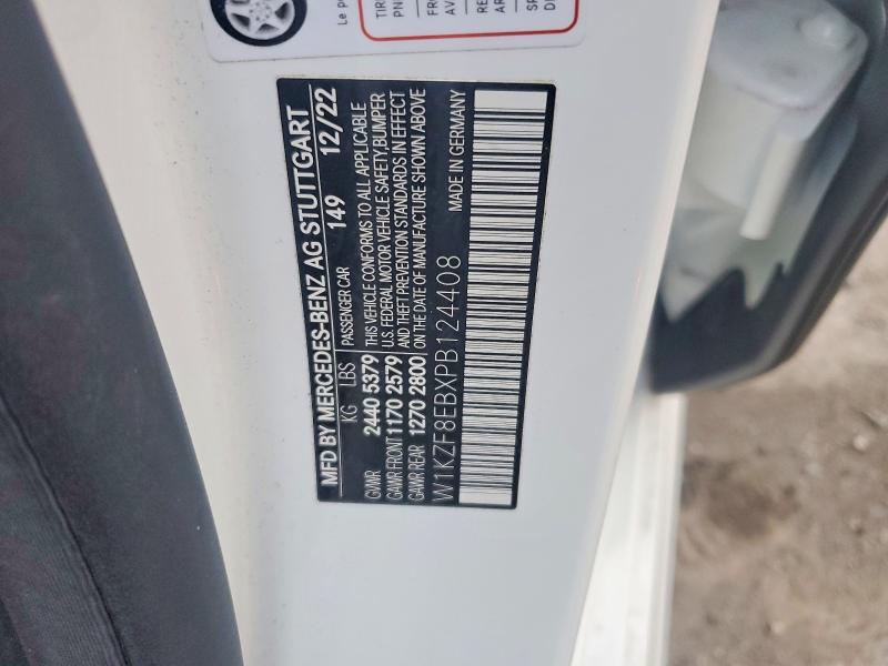 Aukcja sprzedaży 2023 Mercedes-benz E, vin: W1KZF8EBXPB124408, numer aukcji: 50634326