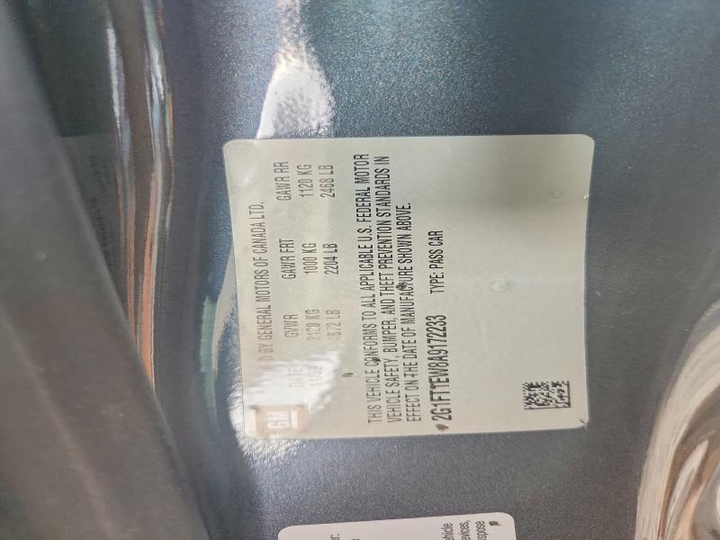 51963976 :رقم المزاد ، 2G1FT1EW8A9172233 vin ، 2010 Chevrolet Camaro مزاد بيع