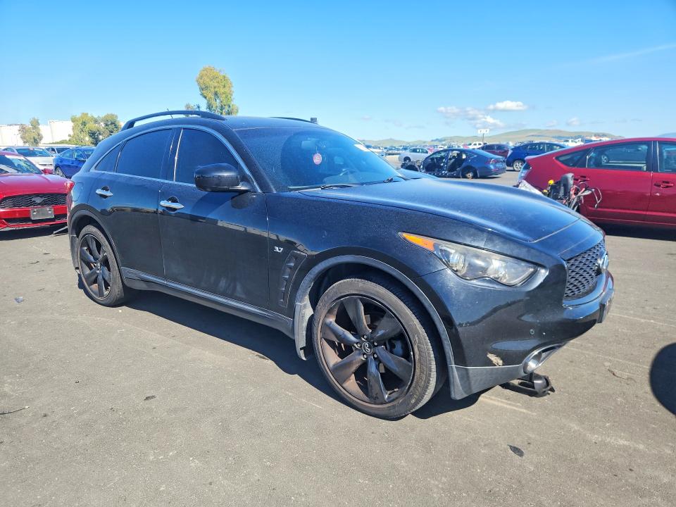 51005046 :رقم المزاد ، JN8CS1MW5HM410491 vin ، 2017 Infiniti Qx70 مزاد بيع