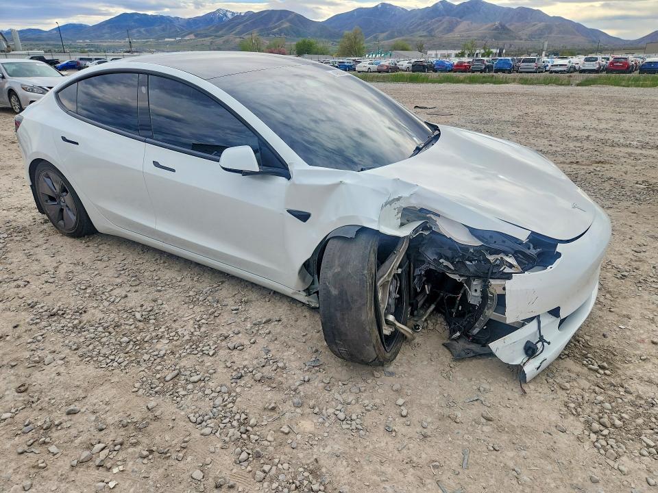 2023 Tesla Model 3 მანქანა იყიდება აუქციონზე, vin: 5YJ3E1EA7PF614027, აუქციონის ნომერი: 49030496