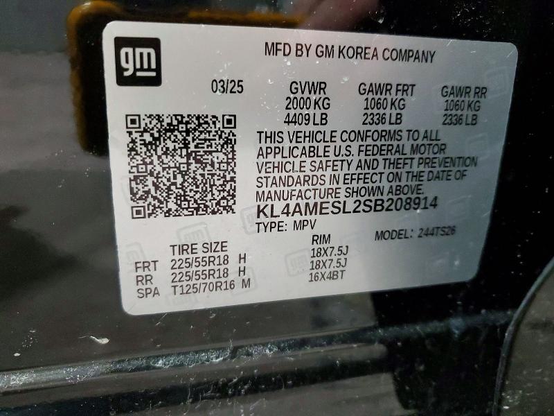 Продажа на аукционе авто 2025 Buick Encore Gx, vin: KL4AMESL2SB208914, номер лота: 50619916